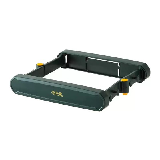 Retractable Trash Bag Holder: Foldable + Storage Rack + No Drilling + Wall-Mount